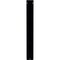 Ekena Millwork Ashford Triple, Wrought Iron Bracket, (Triple center brace), Powder Coated Black 2"W x 12"D x 15"H BKTM02X12X15TAS - alternate 3